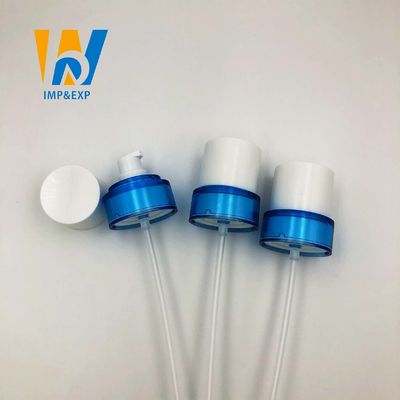 24mm Blue Red Lotion Pump Dispenser For Thick Lotion