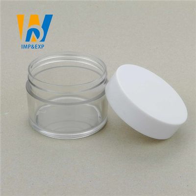 20ml 30g 30ml 2 Oz 1 Oz Clear Plastic Cosmetic Jars With Lids Small Cosmetic Sample Containers