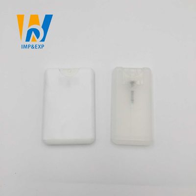 Rectangle Refillable Antibacterial Credit Card Shape Slim Hand Sanitizer Spray 20ml 15ml Bottle Spray