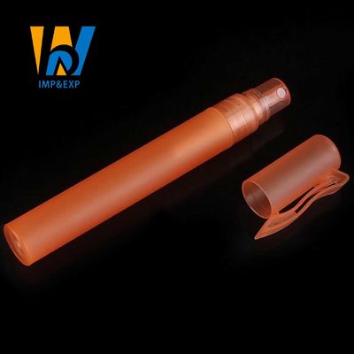 10ml New Arrival Many Colors Atomizer Plastic Perfume Spray Bottle Perfume Pen With Clip Cap