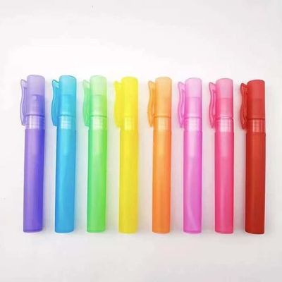 10ml New Arrival Many Colors Atomizer Plastic Perfume Spray Bottle Perfume Pen With Clip Cap