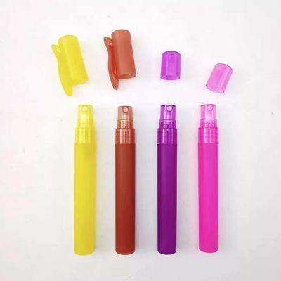 10ml New Arrival Many Colors Atomizer Plastic Perfume Spray Bottle Perfume Pen With Clip Cap
