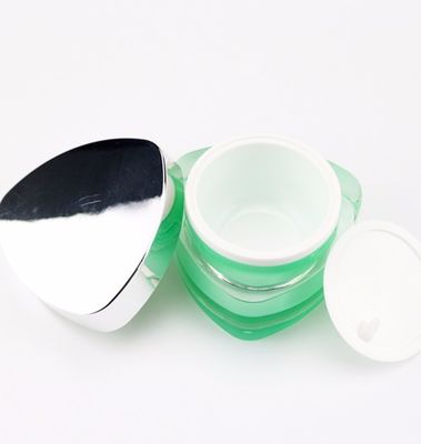 Purple Black Brown Empty Plastic Cosmetic Cream Jars Double Wall 5ml 50ml 10 Oz 10 Gram Plastic Containers