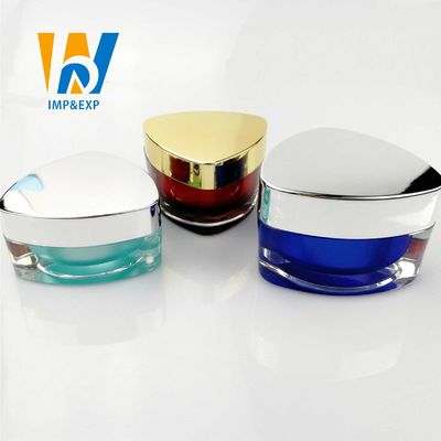 Purple Black Brown Empty Plastic Cosmetic Cream Jars Double Wall 5ml 50ml 10 Oz 10 Gram Plastic Containers